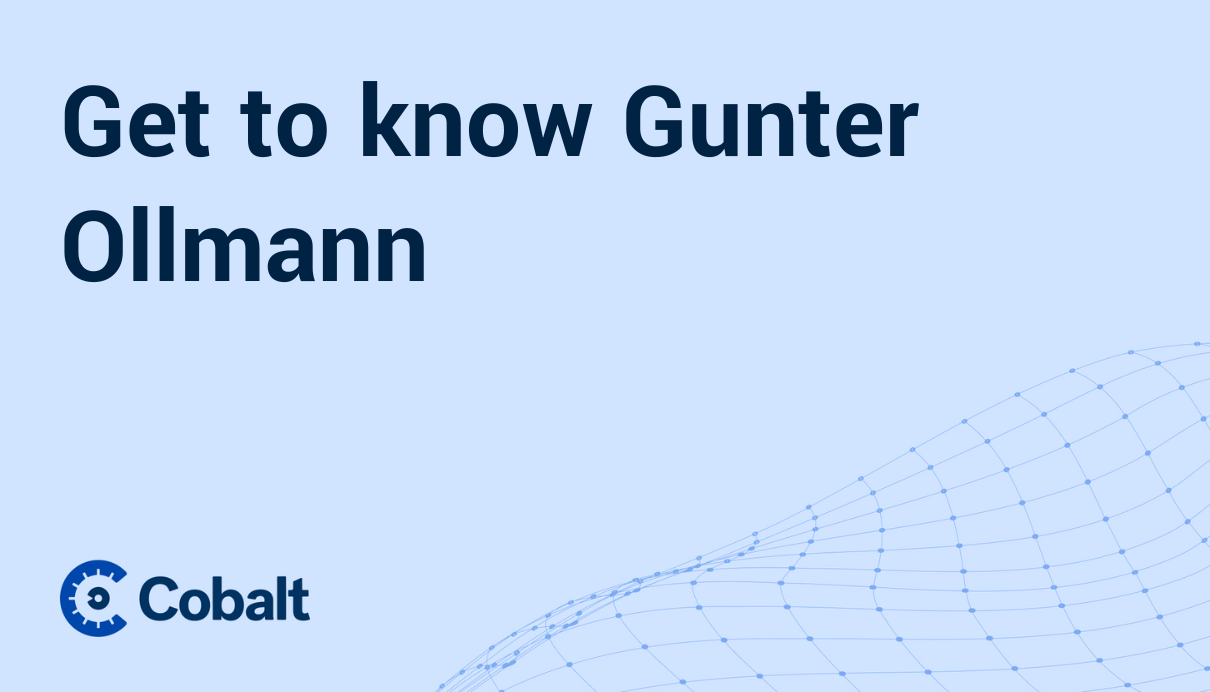 Get to know Gunter Ollmann cover image