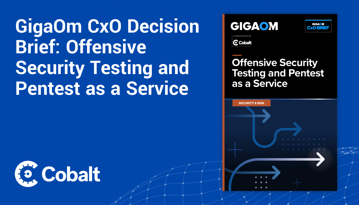 Cover Image GigaOm CxO Brief: Offensive Security Testing and Pentest as a Service (PtaaS)