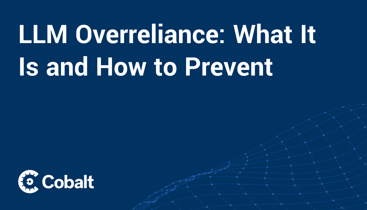 Cover image LLM Overreliance: What It Is and How to Prevent