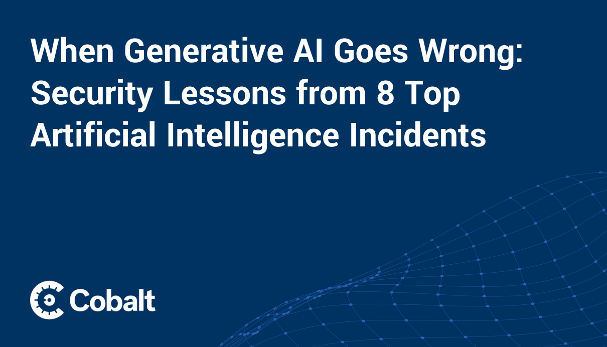 Cover Image When Generative AI Goes Wrong: Security Lessons from 8 Top Artificial Intelligence Incidents